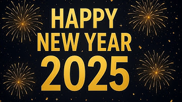 New Year 2025 Celebrations countdown ｜ 10 second Countdown ｜ #2025