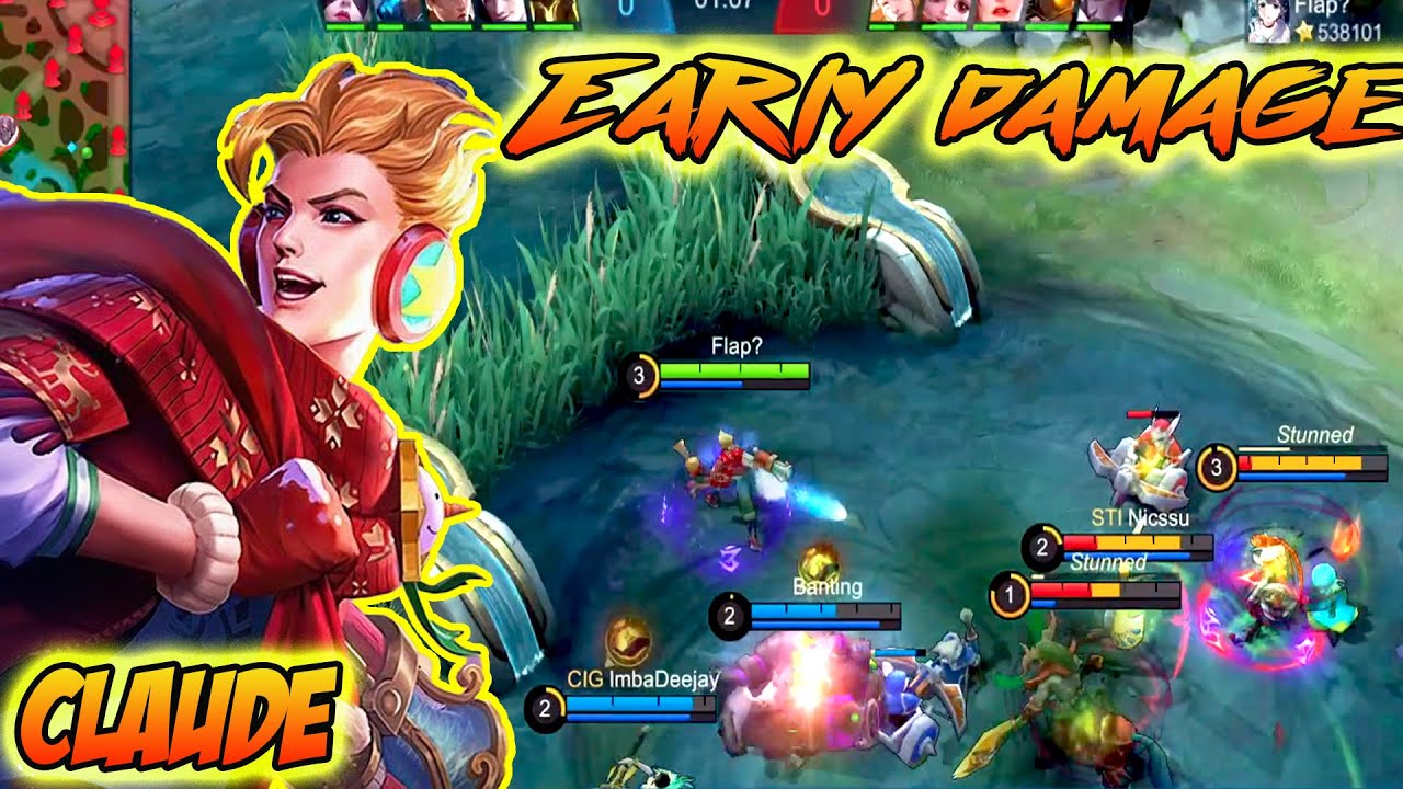 Epic Claude Gameplay |  Pro Mobile Legends Gameplay By Flap? ~ MLBB