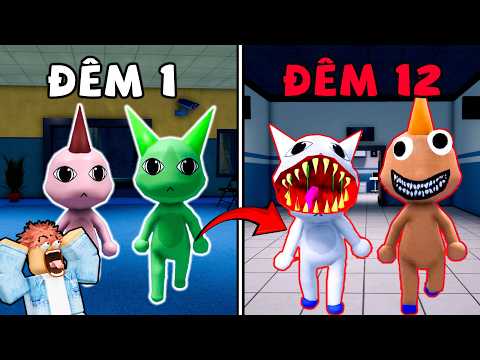 Mình SỐNG SÓT 12 ĐÊM KINH HOÀNG trong BỆNH VIỆN THÚ CƯNG SIÊU ĐÁNG SỢ | Animal Hospital Roblox