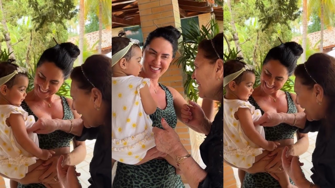 Graciele Lacerda: VOVÓ HELENA CHEGOU NA FAZENDA 