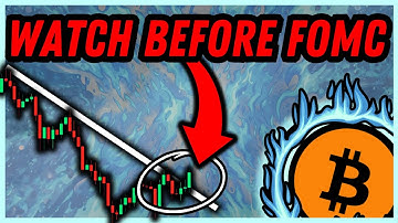 Bitcoin: A Pump into FOMC means one thing.. (watch before tomorrow)