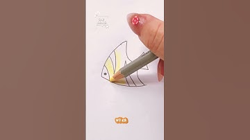 Vẽ cá đơn giản - simple fish #tapve #drawing #dongian #art #họcvẽ #easydrawing #behocve #hoctap