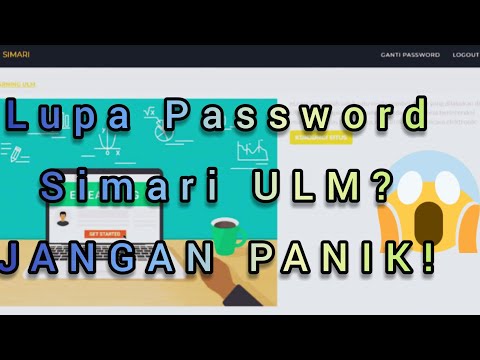 Lupa Password Simari ULM?