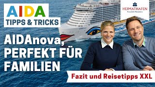 AIDA Reisetipps mit Marlene & Alex | Familienreise auf AIDAnova, Tipps & Tricks für Familien XXL