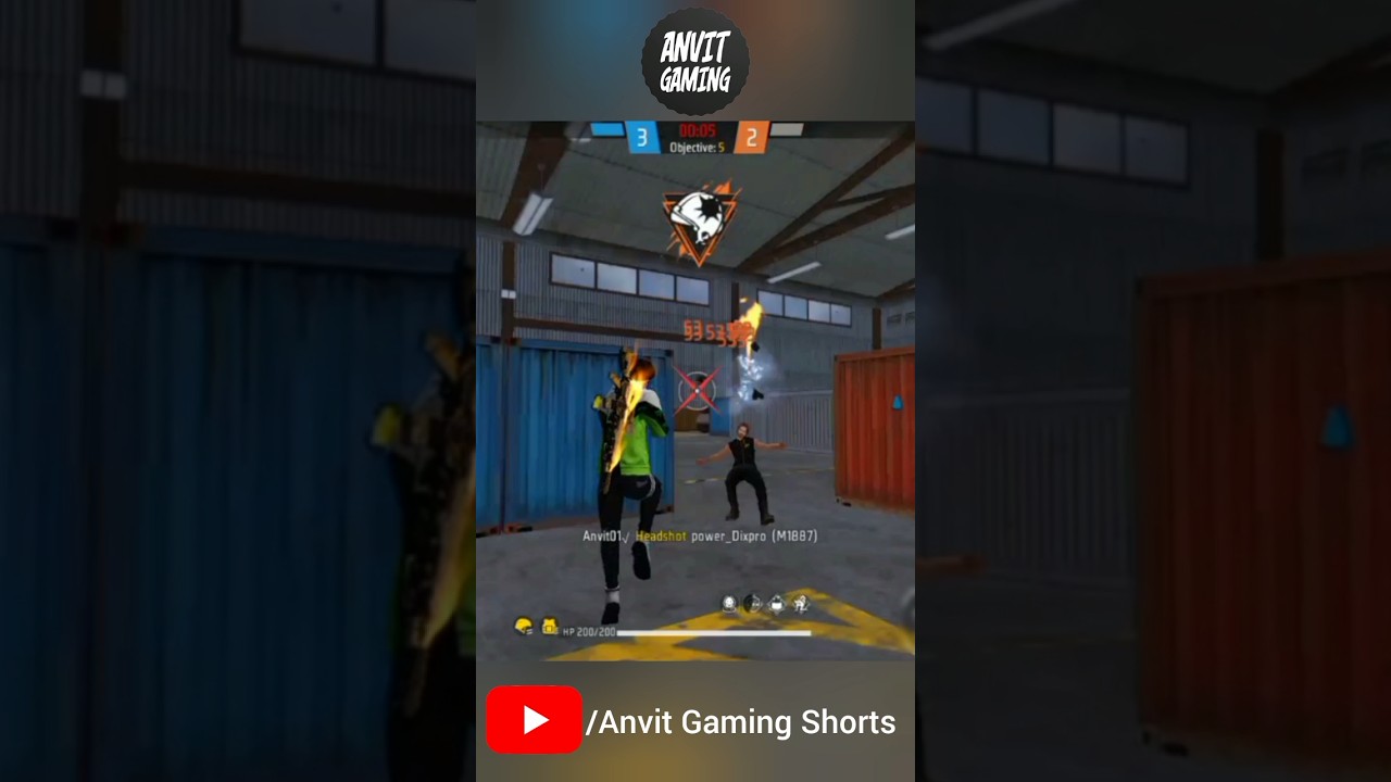 Free Fire Max Lone Wolf Short 