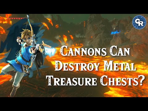You Can Break Metal Treasure Chests in Zelda Breath of the Wild?