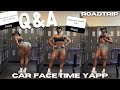Q&A FaceTime Car Yapp Session | lots of prep updates | went back to my old gym | wellness posing