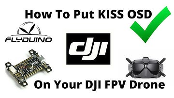 How To Put KISS OSD On Your DJI FPV System❗(Works On Fettec)