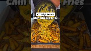 XXL CHILI CHEESE FRIES with 80g protein ‼️ #highprotein #recipe