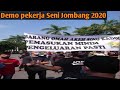 Hebohnya demo pekerja seni jombang 2020