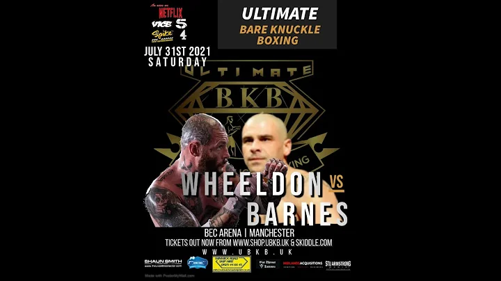 Chris 'The Scalp Snatcher' Wheeldon vs Kenny Barnes Ultimate #bareknuckle #boxing full fight footage