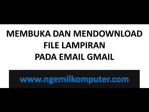 Video: Bagaimana cara mencetak lampiran di Gmail?