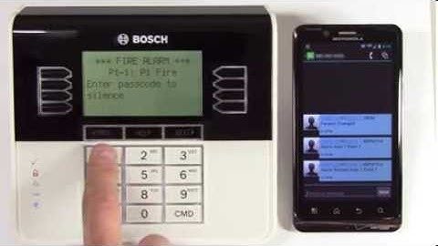Bosch B-Series Intrusion Detection: Personal Notification