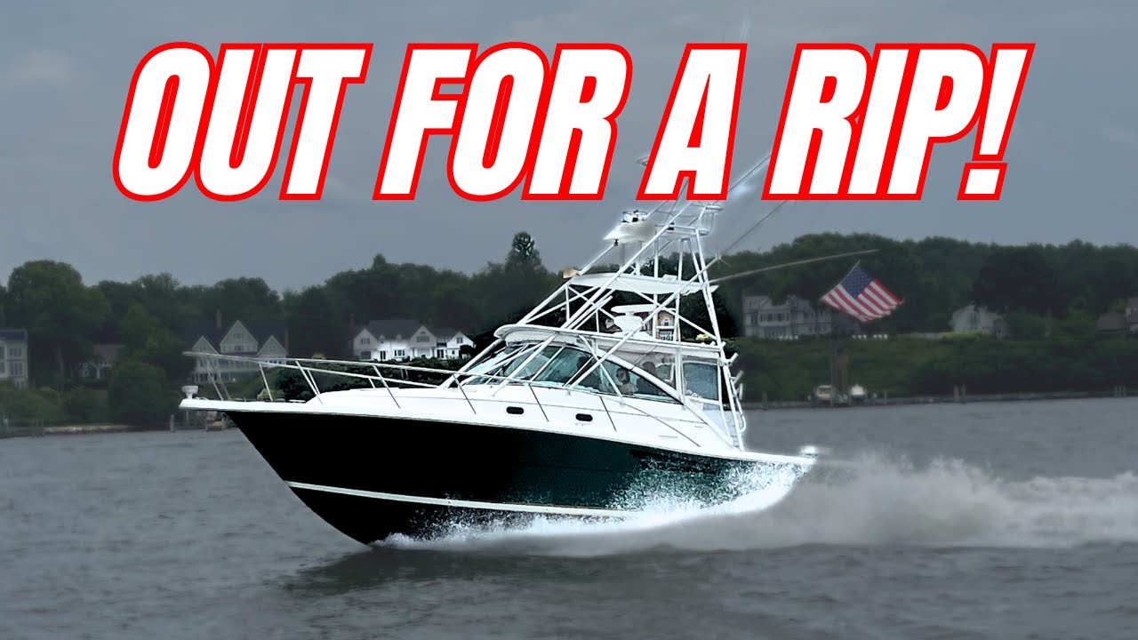 FULL WALKTHROUGH AND BOAT RIDE | 2000 Pursuit 3400 Fisherman With Volvo TAMD 63P DIESELS