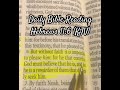 Daily Bible Reading- The Holy Bible- Morning Devotion &amp; Worship #faith #worship #jesus