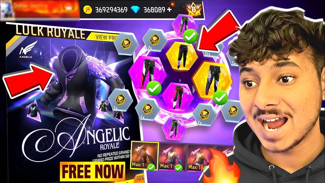 Angelic Pants Are Back 🤩 On Free Fire - Oshan Official