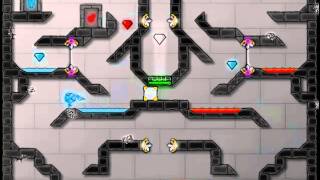 FireBoy and WaterGirl 4 Level 27 - Walkthrough screenshot 3