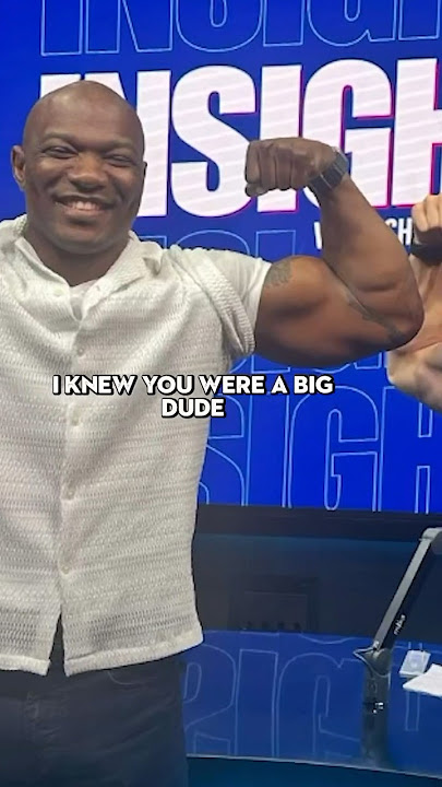 Shelton Benjamin’s Arms Are Massive!