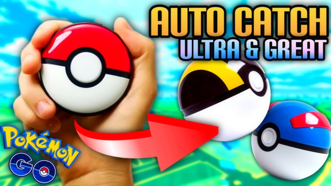 UPGRADED Pokemon Go Plus *AutoCatch / Auto Swing* Rechargable