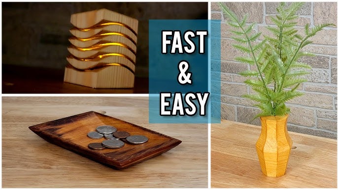 4 Easy DIY Woodworking Gift Projects!!! 