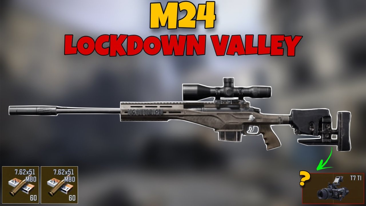 M24 SOLO VALLEY LOCKDOWN SNIPING IN ARENA BREAKOUT