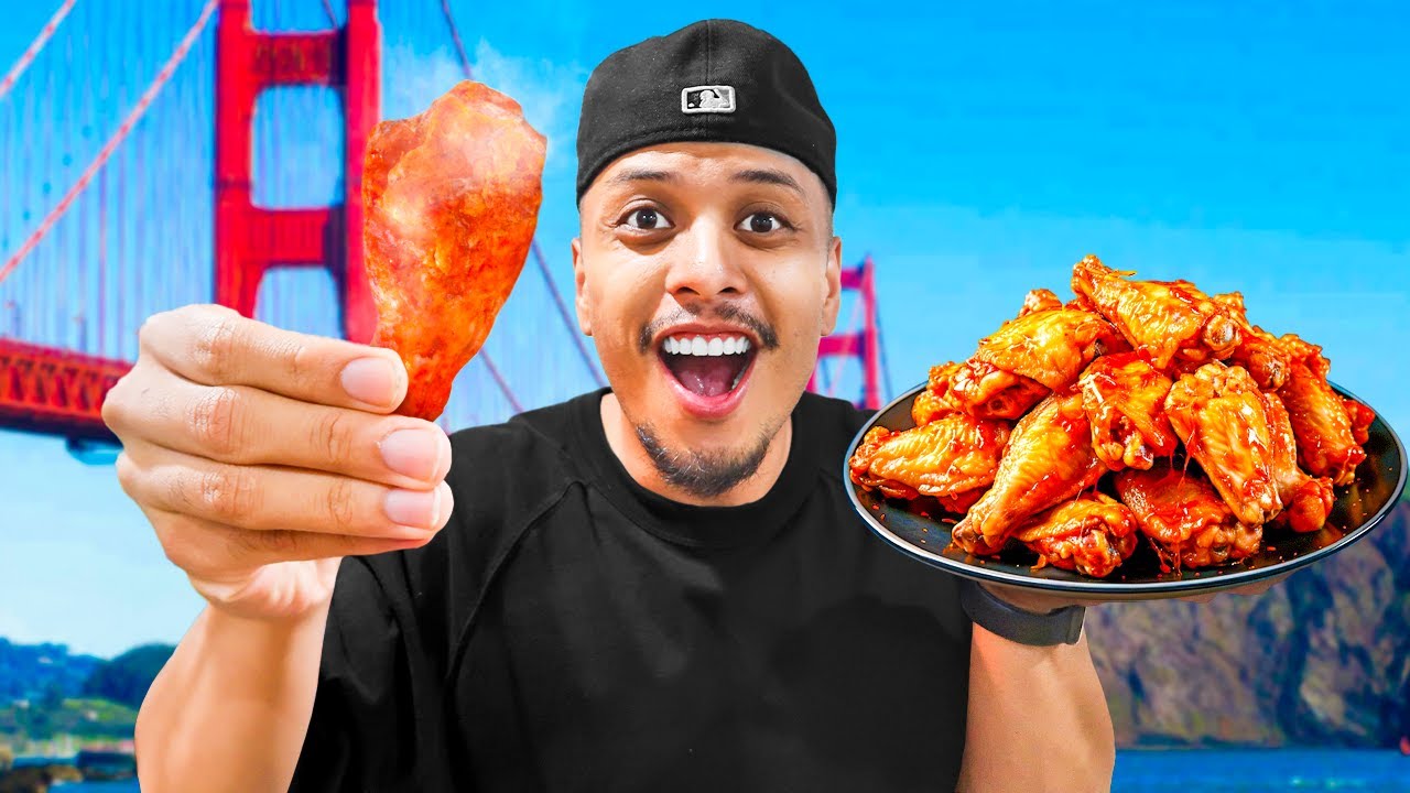 Trying the BEST CHICKEN WINGS in San Francisco! YouTube