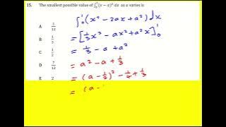 TMUA specimen paper 1 q15 (Maths)
