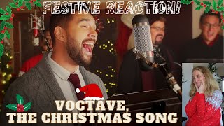 FESTIVE REACTION! Voctave, The Christmas Song ❤️🎅🏻🎁🌟 #Voctave #FestiveReactions #ALittleMoreOfLisa
