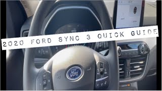Ford SYNC 3 Basic Controls screenshot 2