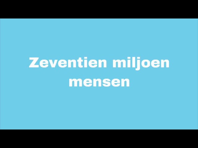 Davina Michelle & Snelle - Zeventien miljoen mensen - Lyrics class=