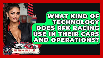 What Kind Of Technology Does RFK Racing Use In Their Cars And Operations? - Pit Stop Chronicles