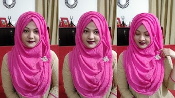 Everyday Hijab Tutorial for School /College /University (2021)||Full Coverage ||Tahmina Shova💝💝