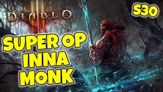 Super fun and OP Inna Monk Speed Build Season 30 Diablo 3