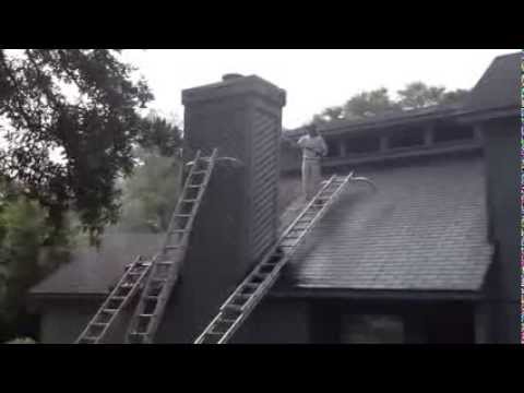 Exterior Power Washing - Werner Ladders - YouTube