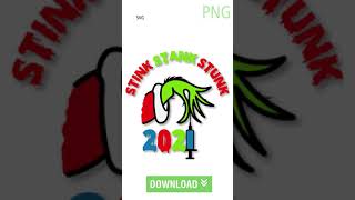 Grinch Hand SVG -  Stink Stank Stunk SVG - Grinch Fingers Christmas SVG free download for Cricut