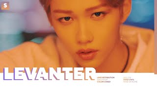 Stray Kids - Levanter Line Distribution Color Coded