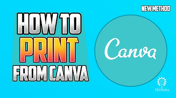 How to Print from Canva 2025 [New Method]