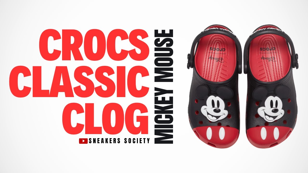 MICKEY MOUSE 2026 Crocs Classic Clog | DETAILED LOOK + PRICE