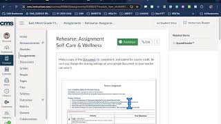 9th Grade IB MYP Assignment Directions