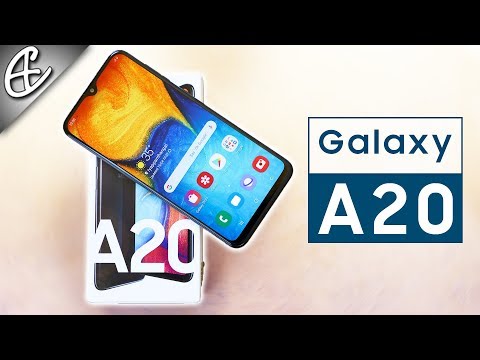 Samsung Galaxy A20  6 4    Infinity 12 5K w  4000mAh  Unboxing  amp  Hands on Review    