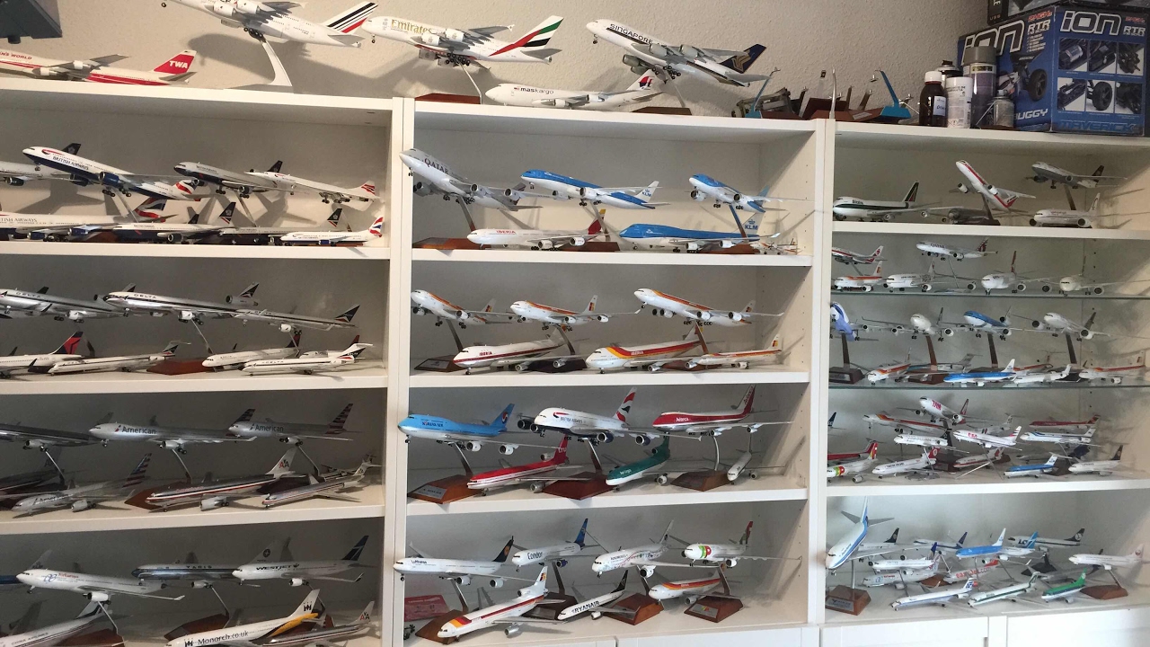 diecast airplane collection