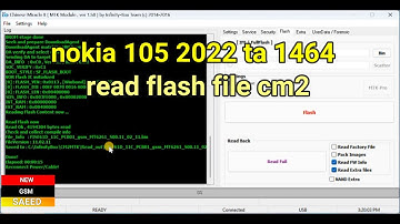 nokia 105 2022 ta 1464 read flash file cm2