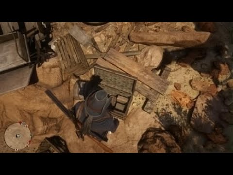 On a treasure hunt today hanging rock treasure location #rdr2gameplay #RDR2 #rdr2online