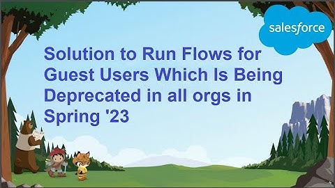 The solution to Run Flows for Guest Users Which Is Being Deprecated in all orgs in Spring 