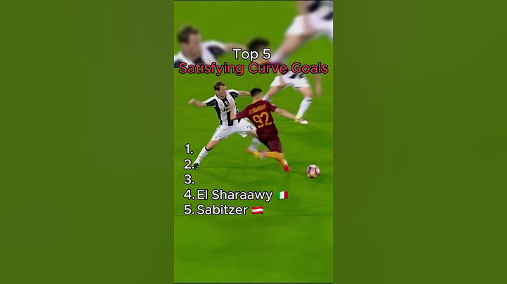 Top 5 Curve Goals #football #footballmoments #soccer #viral #championsleague #viral #fyp