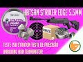 Unboxing + JSB Straton Agrupamento a 20 metros Carabina Hatsan Striker Edge #chumbinho #tiroaoalvo