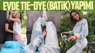 EVDE TIE-DYE (BATİK) YAPIMI / Dilan Telkök & Berkay Hardal