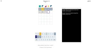 AI Solve Daily Polygonle Puzzle Mini #1008 (Hard Mode): 1/5/2026 (ASMR)