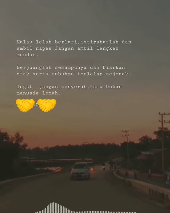 Story wa motifasi pagi hari