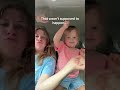 Mom & Daughter Being Silly… Then THIS Happens 😂📱 #shorts